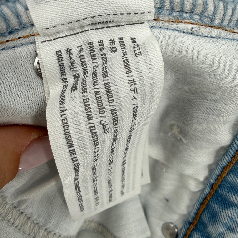 Abercrombie Fitch The Skinny High Rise Curve Love Jeans Light Wash  Size‎ 27 - Picture 7 of 14